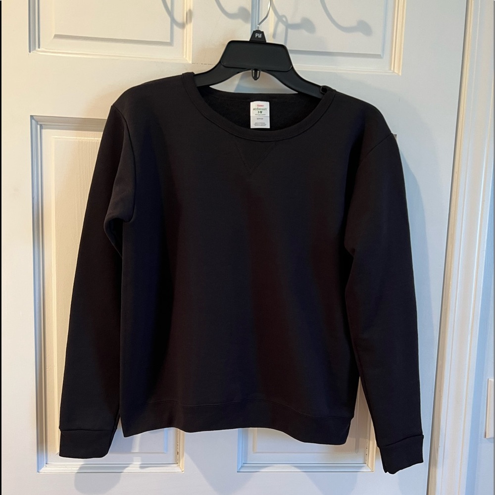 Hanes eco smart (recycled content) Women’s Fleece lined Crewneck Sweatshirt
